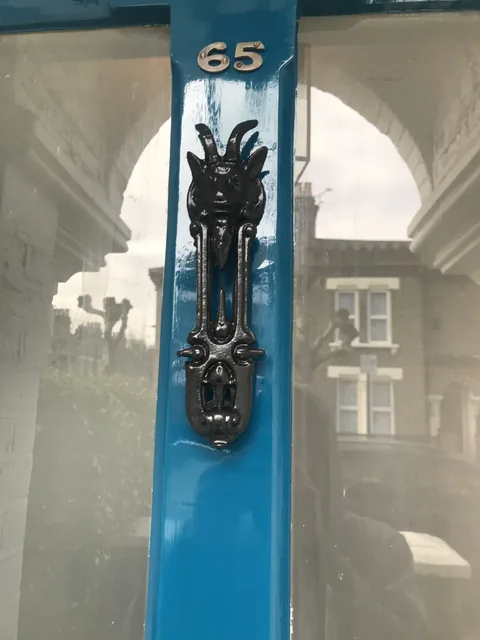 Original decorative ironwork retained