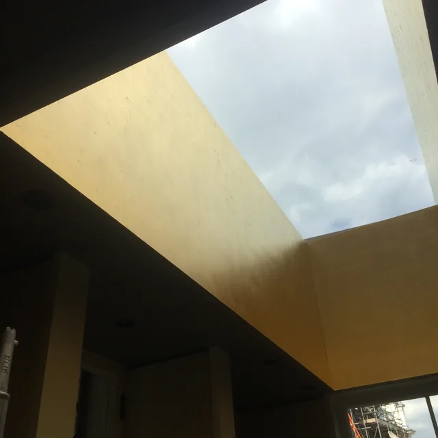 Gilded Skylight, reveal — Notting Hill Gate